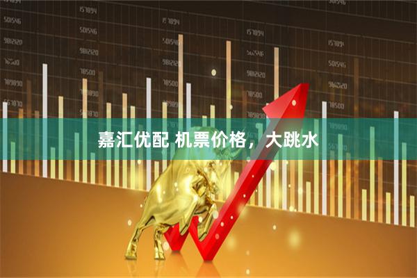 嘉汇优配 机票价格，大跳水